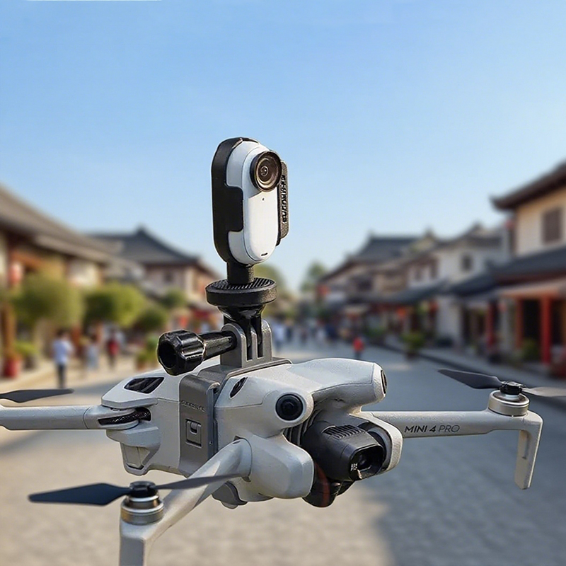 Drone Camera Action - Suporte de câmera esportiva para gopro/insta360