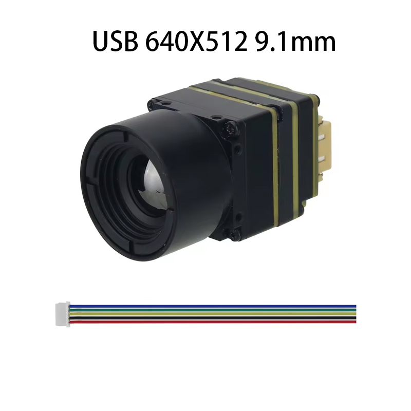 Drone Camera Thermal - Câmera térmica analógica cvbs, câmera fpv