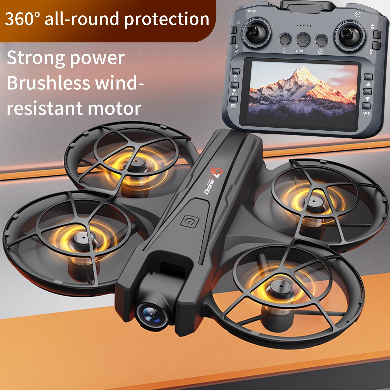 Drone Camera Case - Interruptor YL05 360 ° rolo drone