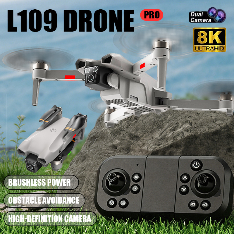 Drone Camera Wide Angle - NOVO Drone L017 Pro Brushless com