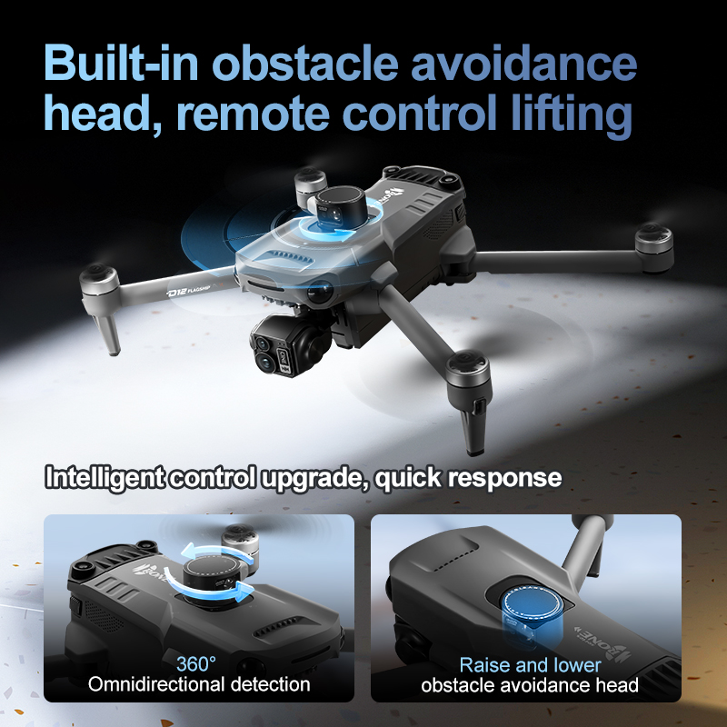 Drone RC Quadricóptero 8K com  - Drone Camera With Gimbal avaliação e preço