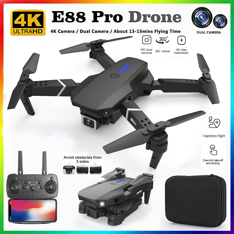 2026 NOVO E88 Drone RC Profiss - Drone Camera Wide Angle avaliação e preço