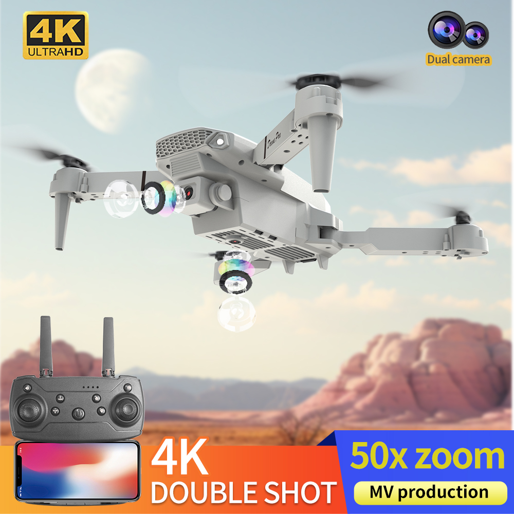 2026 NOVO E88 Drone RC Profiss - Drone Camera Wide Angle avaliação e preço