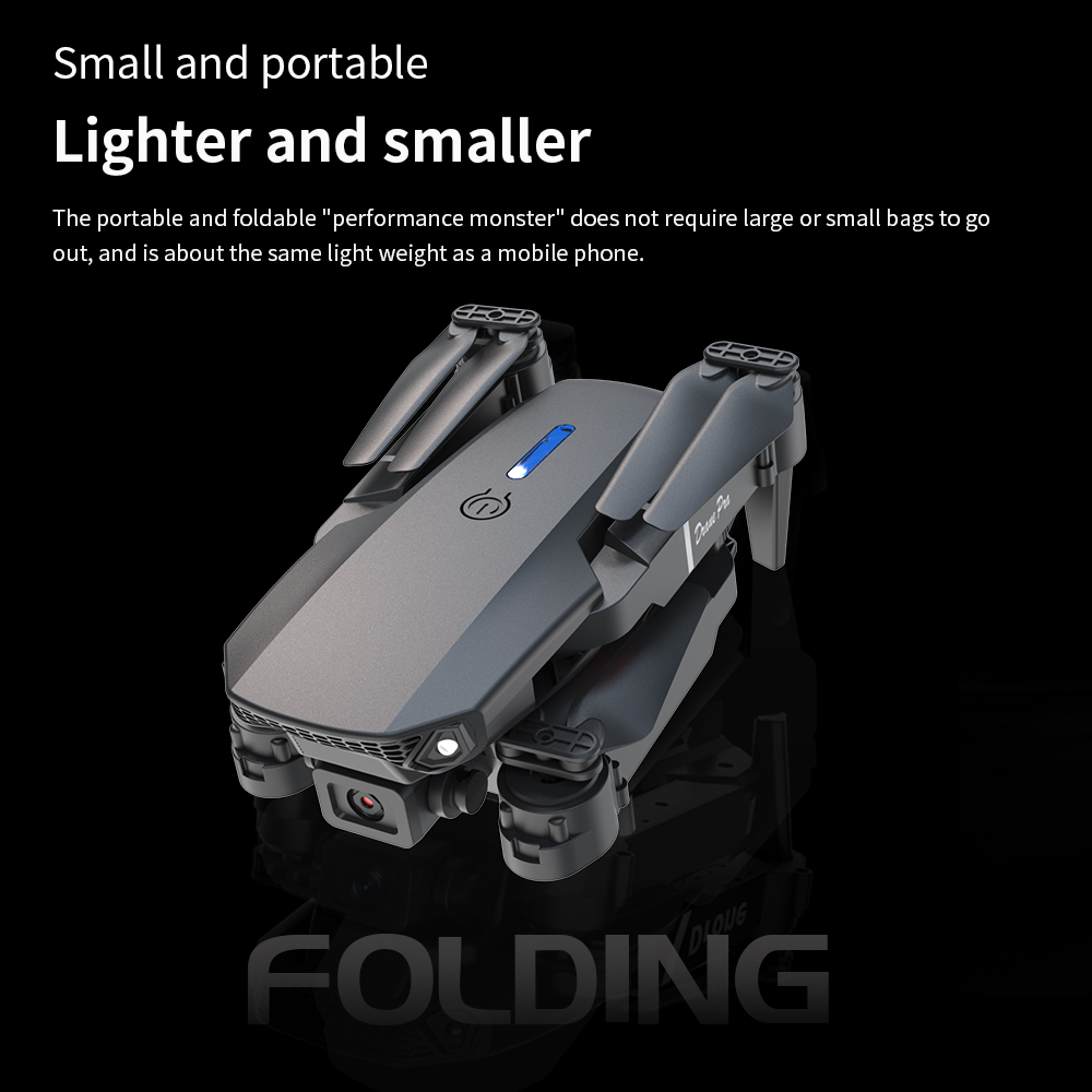 2026 NOVO E88 Drone RC Profiss - Drone Camera Wide Angle avaliação e preço