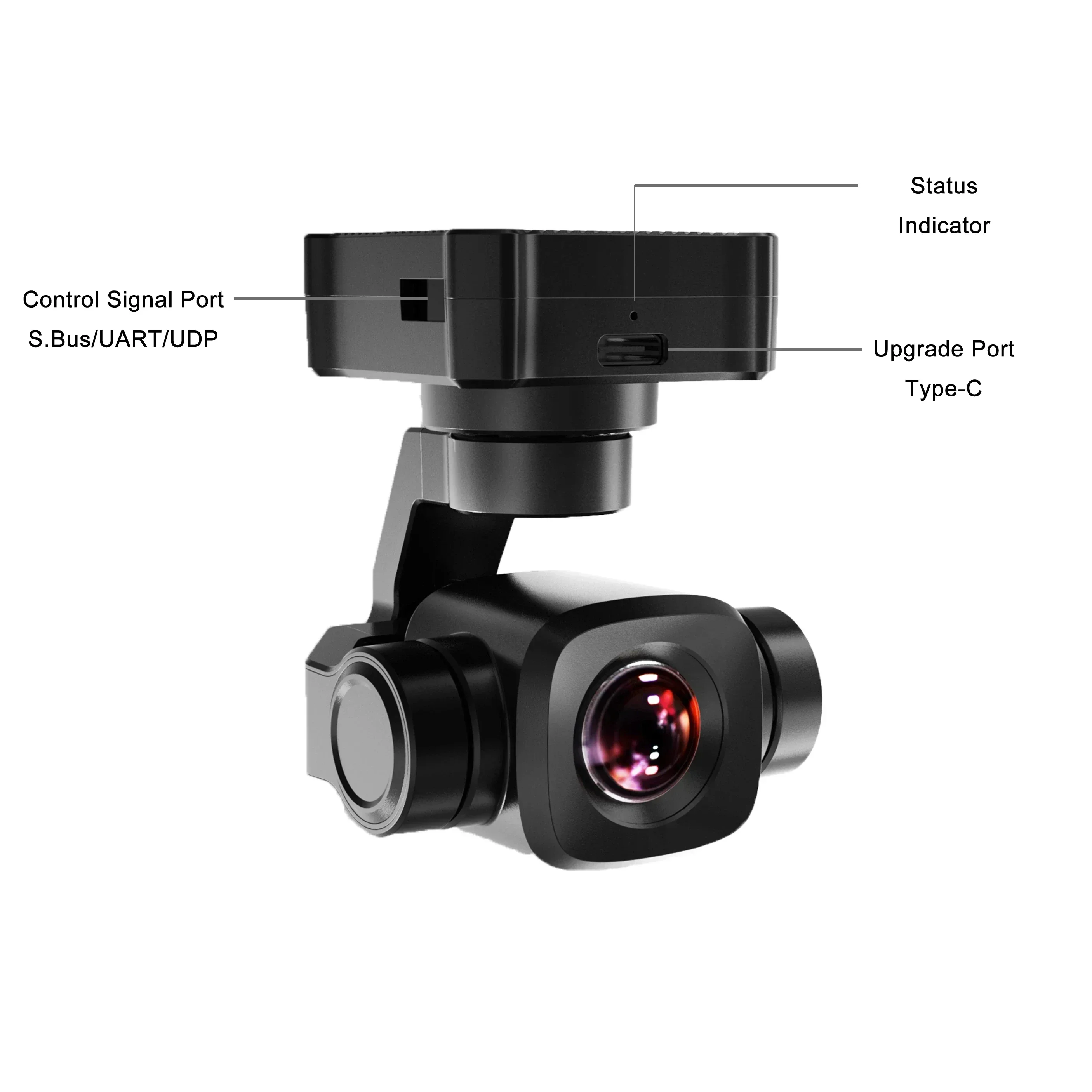 Câmera Gimbal Mini 4K 8MP SIYI - Drone Camera Vlog avaliação e preço