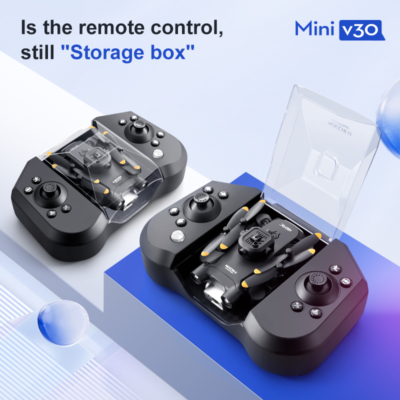 Mini drone v30 wifi fpv com câ - Drone Camera Wide Angle avaliação e preço