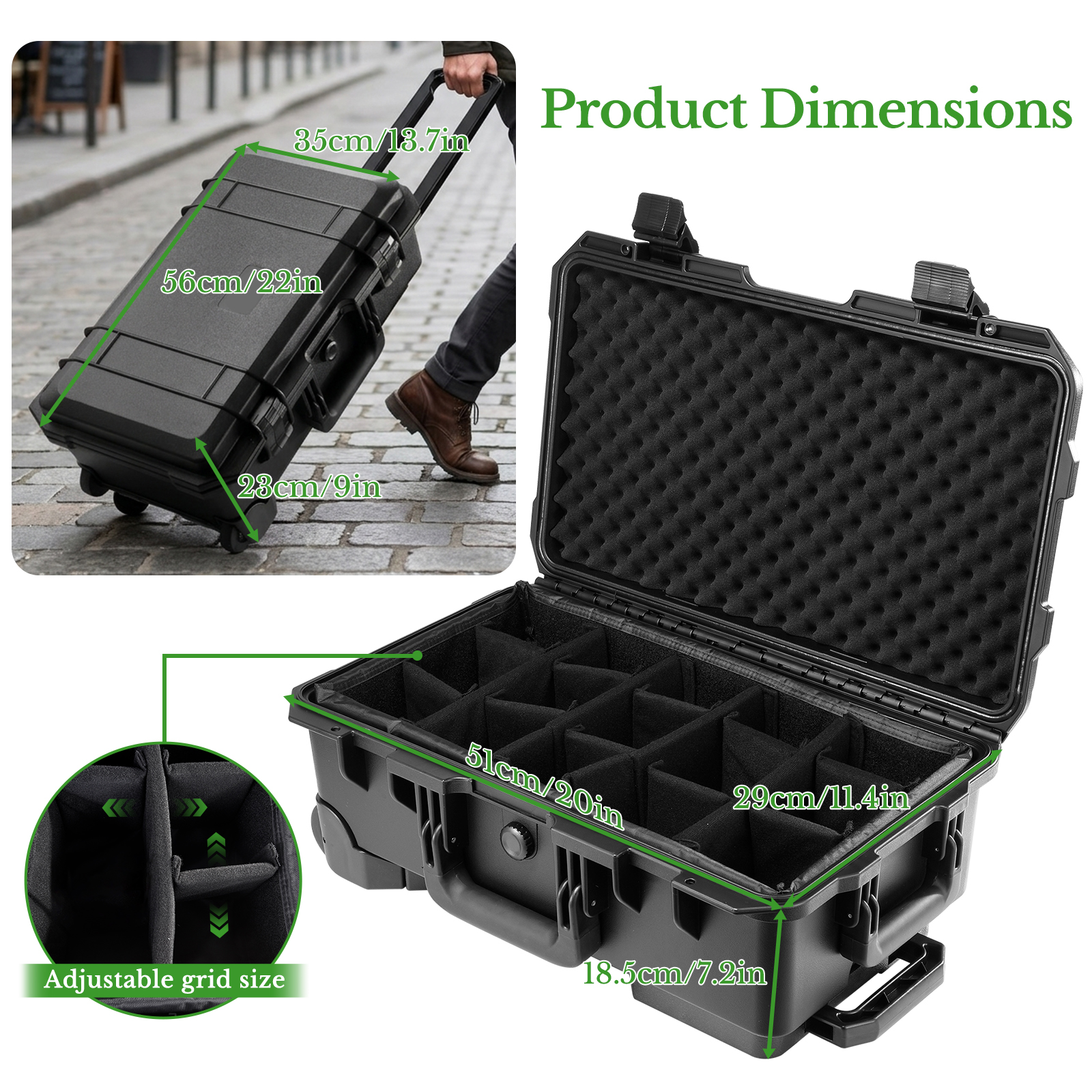 Maleta Profissional Grande e R - Drone Camera Waterproof avaliação e preço