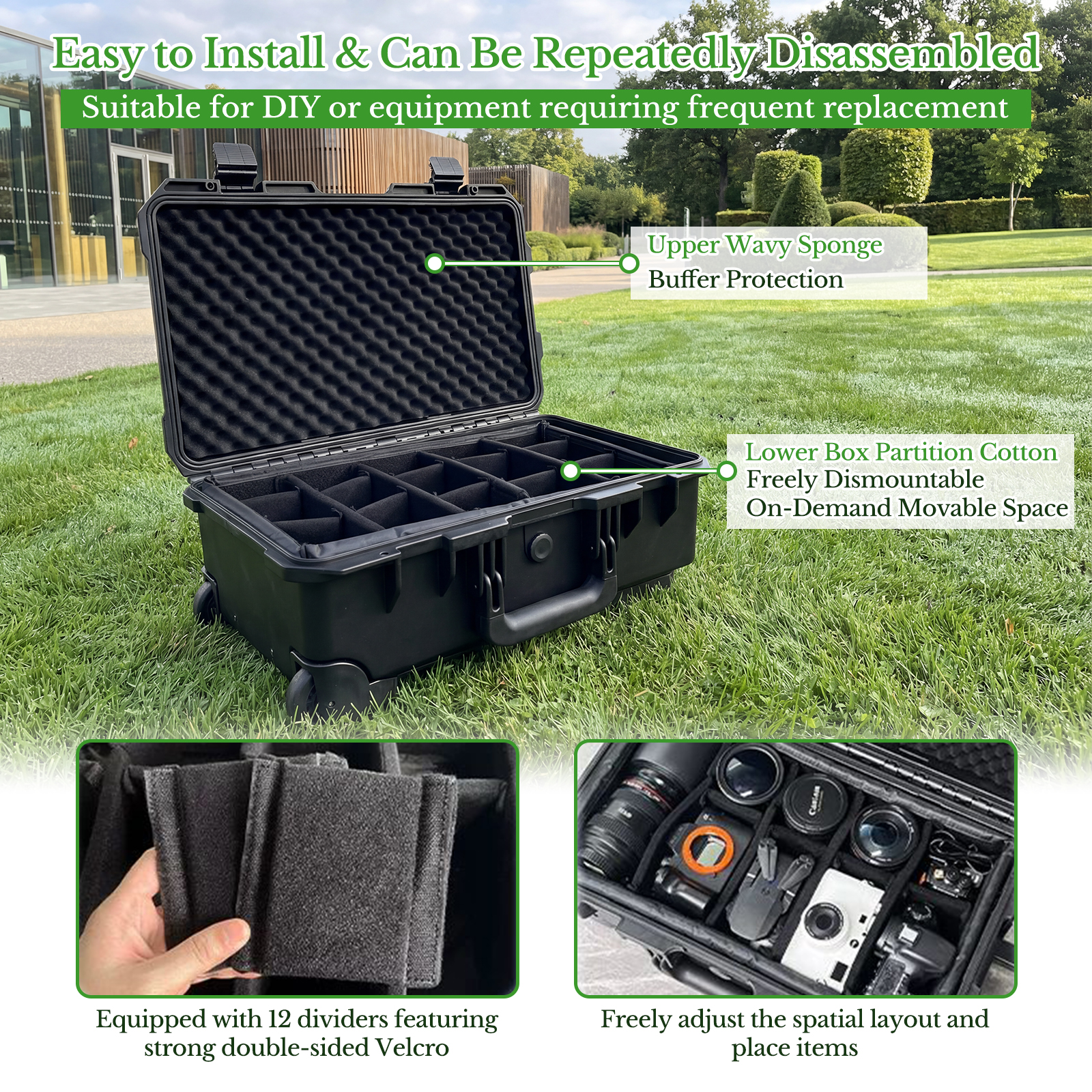 Maleta Profissional Grande e R - Drone Camera Waterproof avaliação e preço
