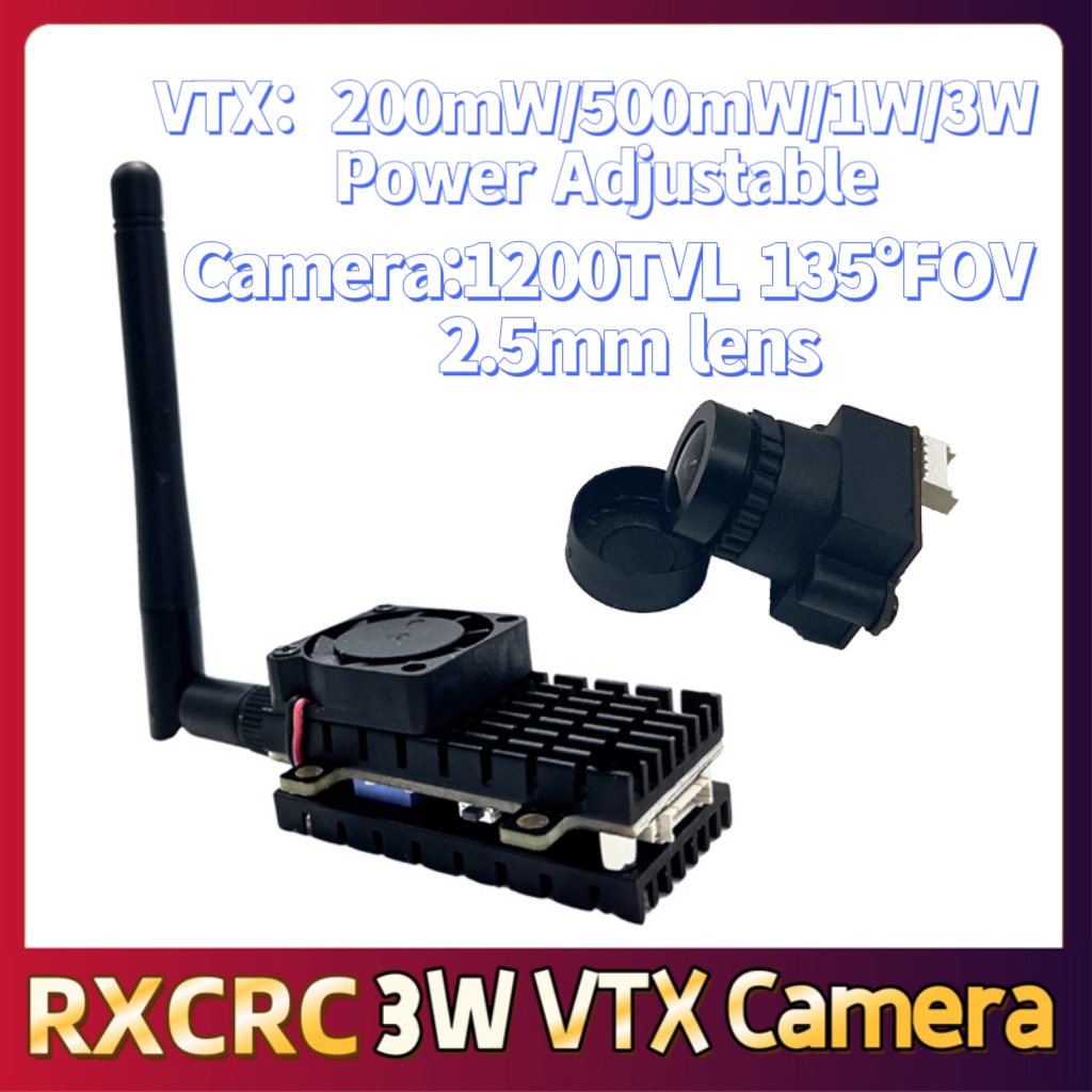 Transmissor de Vídeo VTX RXCRC - Drone Camera Lens avaliação e preço