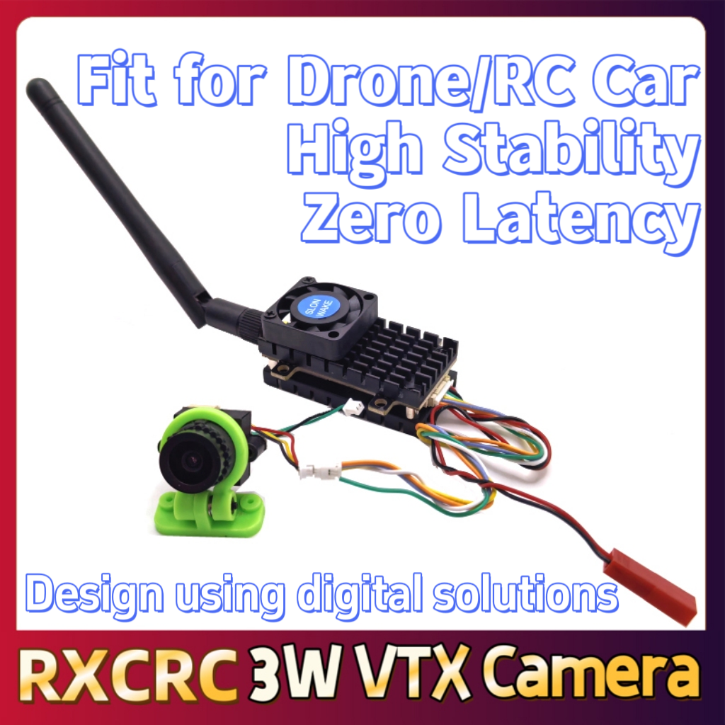 Transmissor de Vídeo VTX RXCRC - Drone Camera Lens avaliação e preço