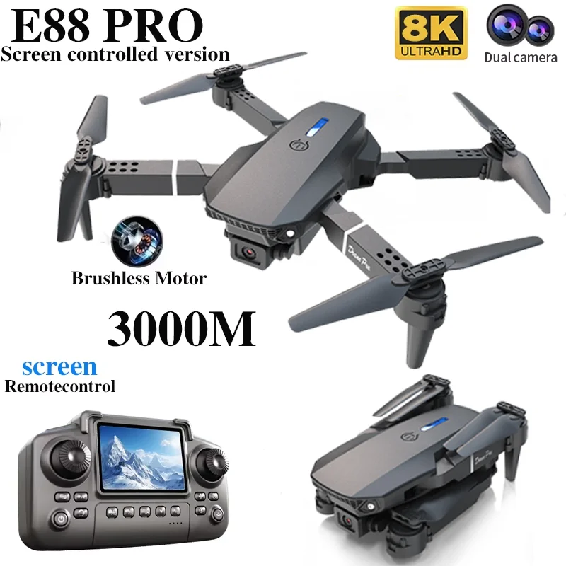 Profissional e88 pro drone com - Drone Camera Wide Angle avaliação e preço