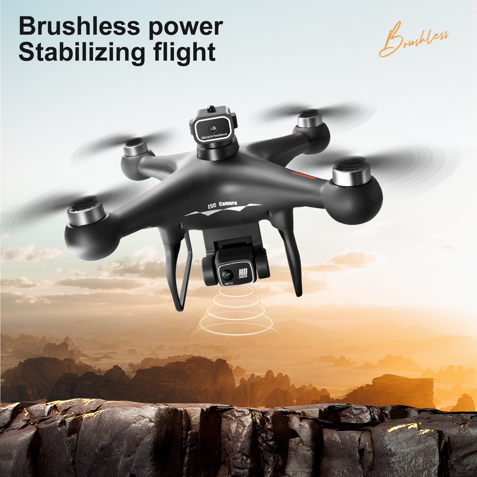 Drone RC ZNLYRION S116 com Mot - Drone Camera Hd avaliação e preço