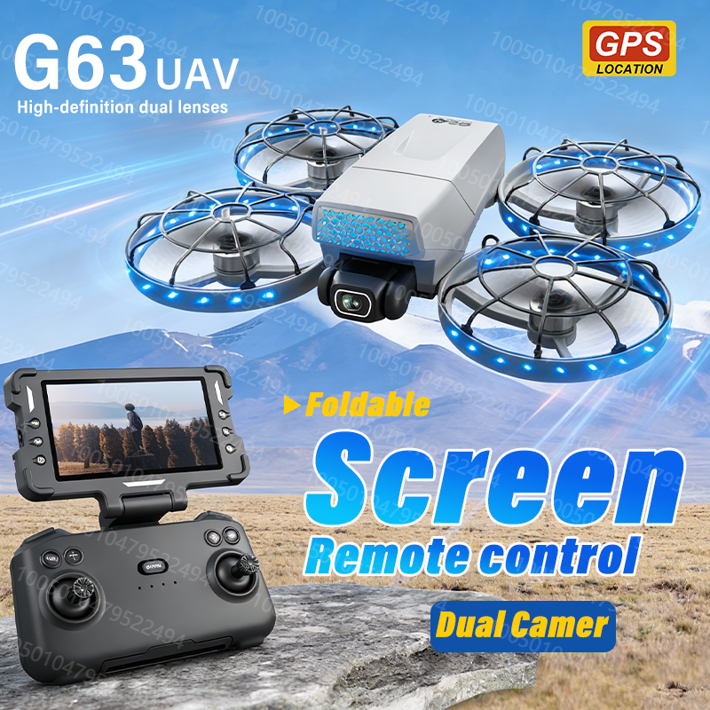 Novo drone g63 rc 8k 5g 2.4g g - Drone Camera Vlog avaliação e preço