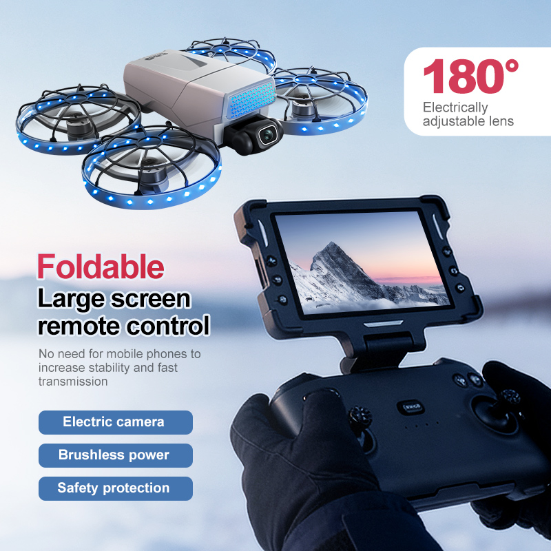 Novo drone g63 rc 8k 5g 2.4g g - Drone Camera Vlog avaliação e preço