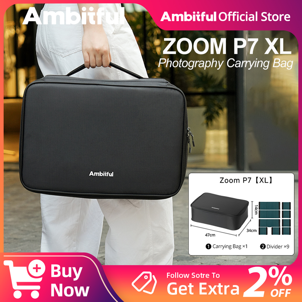 Ambitful ZOOM P7II XL Bolsa de - Drone Camera Lens avaliação e preço