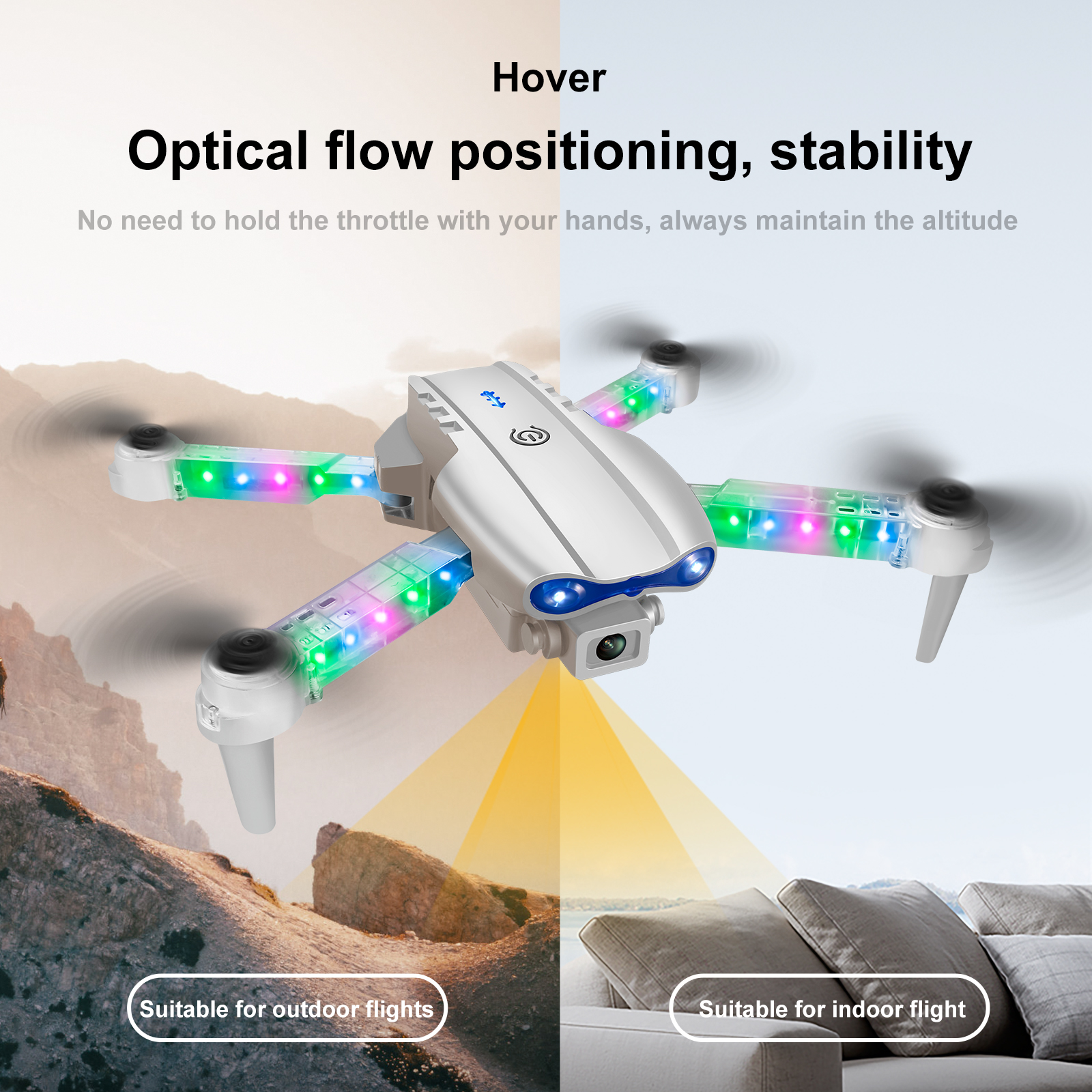 2025 Novo quadricóptero E88 E9 - Drone Camera Hd avaliação e preço