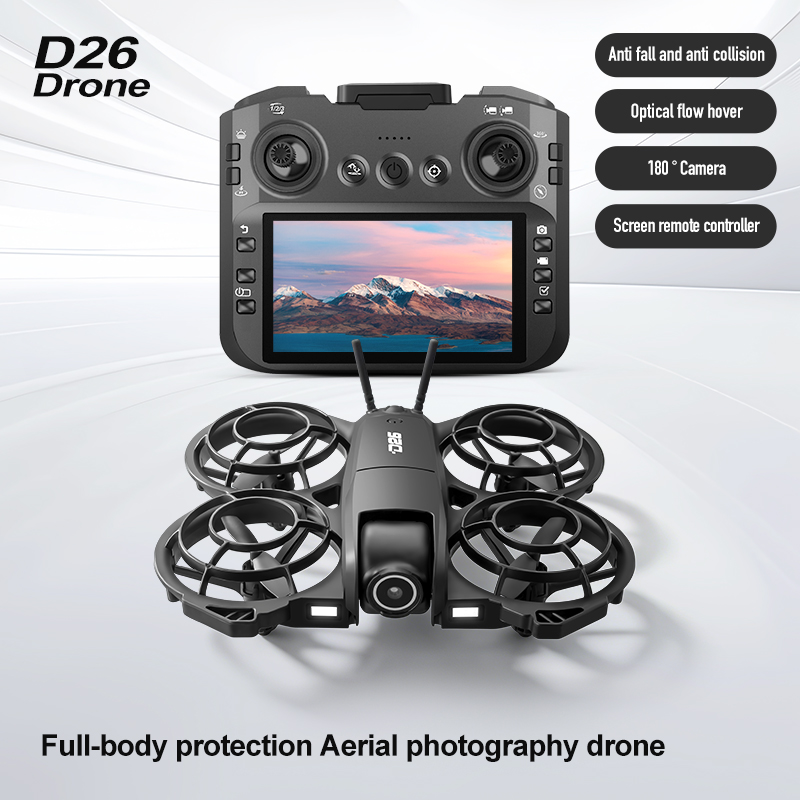 Drone D26 4K Aéreo HD 180 °    - Drone Camera With Gimbal avaliação e preço