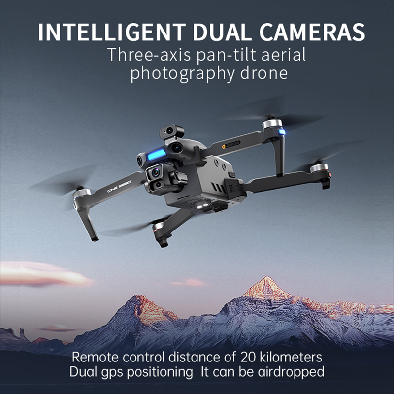 Novo Drone 8K com Câmera Dupla - Drone Camera Hd avaliação e preço