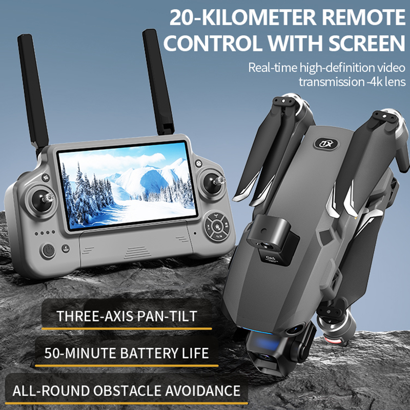 Novo Drone 8K com Câmera Dupla - Drone Camera Hd avaliação e preço
