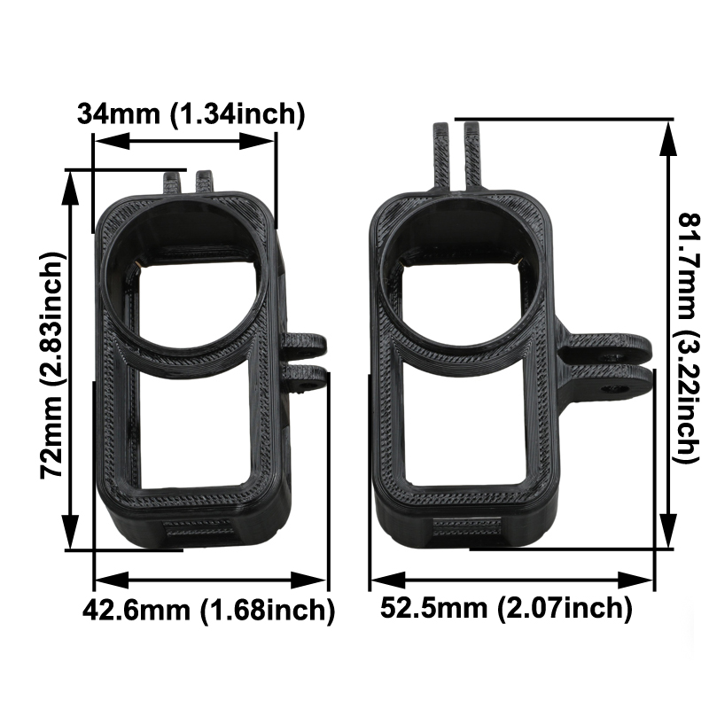 1 peça interface m3/m5 montage - Drone Camera Case avaliação e preço