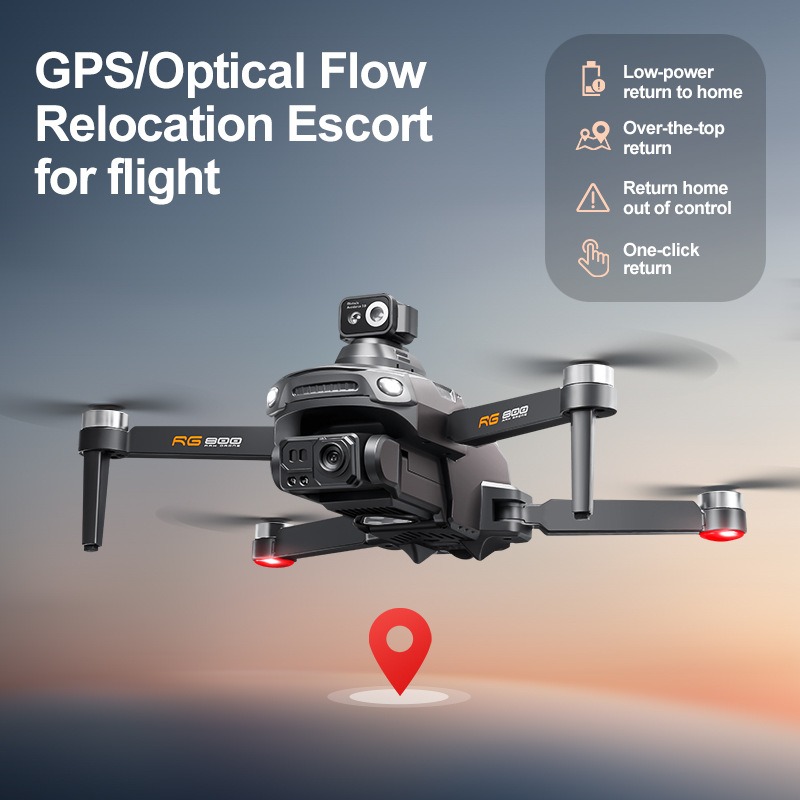 Novo drone rg800 max 1080p câm - Drone Camera Professional avaliação e preço