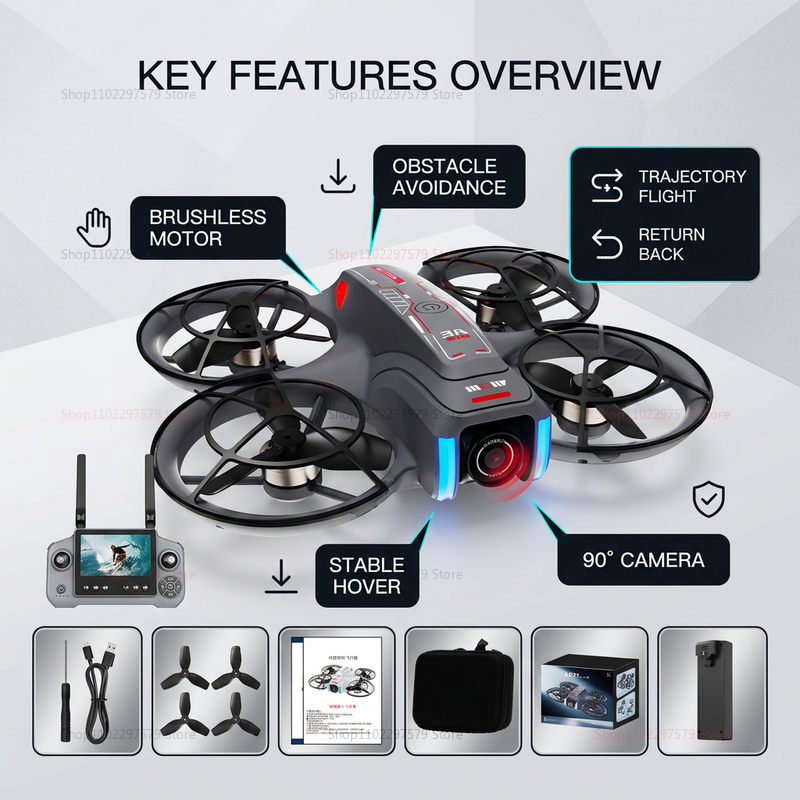 Novo Drone AE21 2026 com Câmer - Drone Camera Professional avaliação e preço