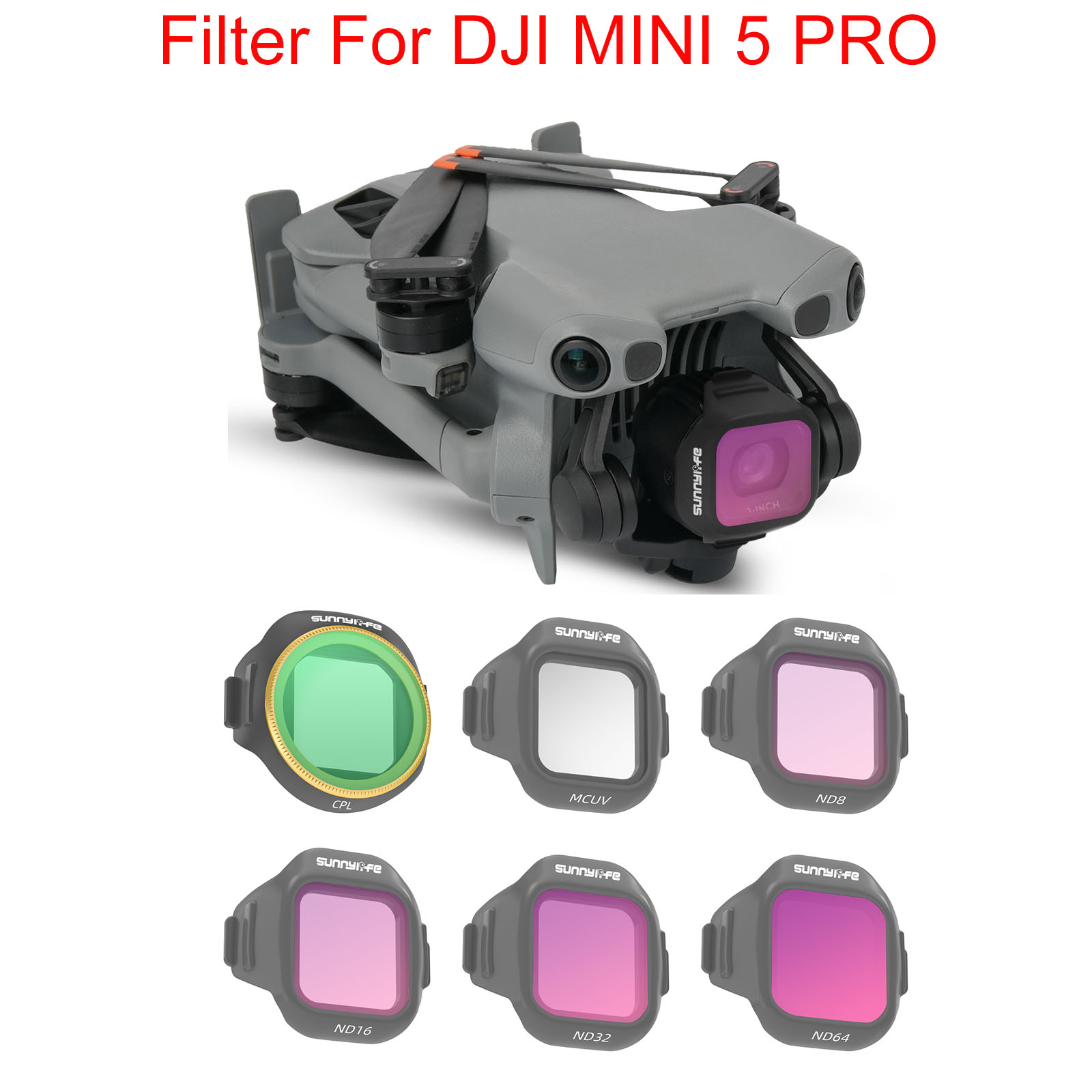 Filtro de drone para dji mini  - Drone Camera Filter avaliação e preço