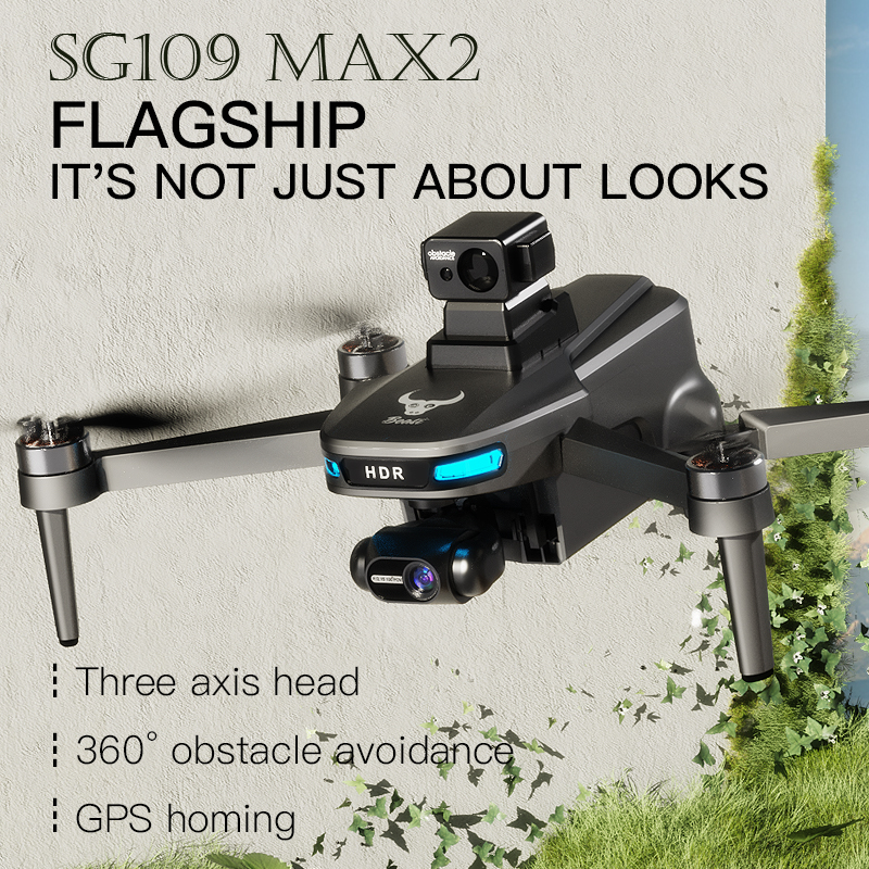 Sg109 max2 profissional fpv 8k - Drone Camera With Gimbal avaliação e preço