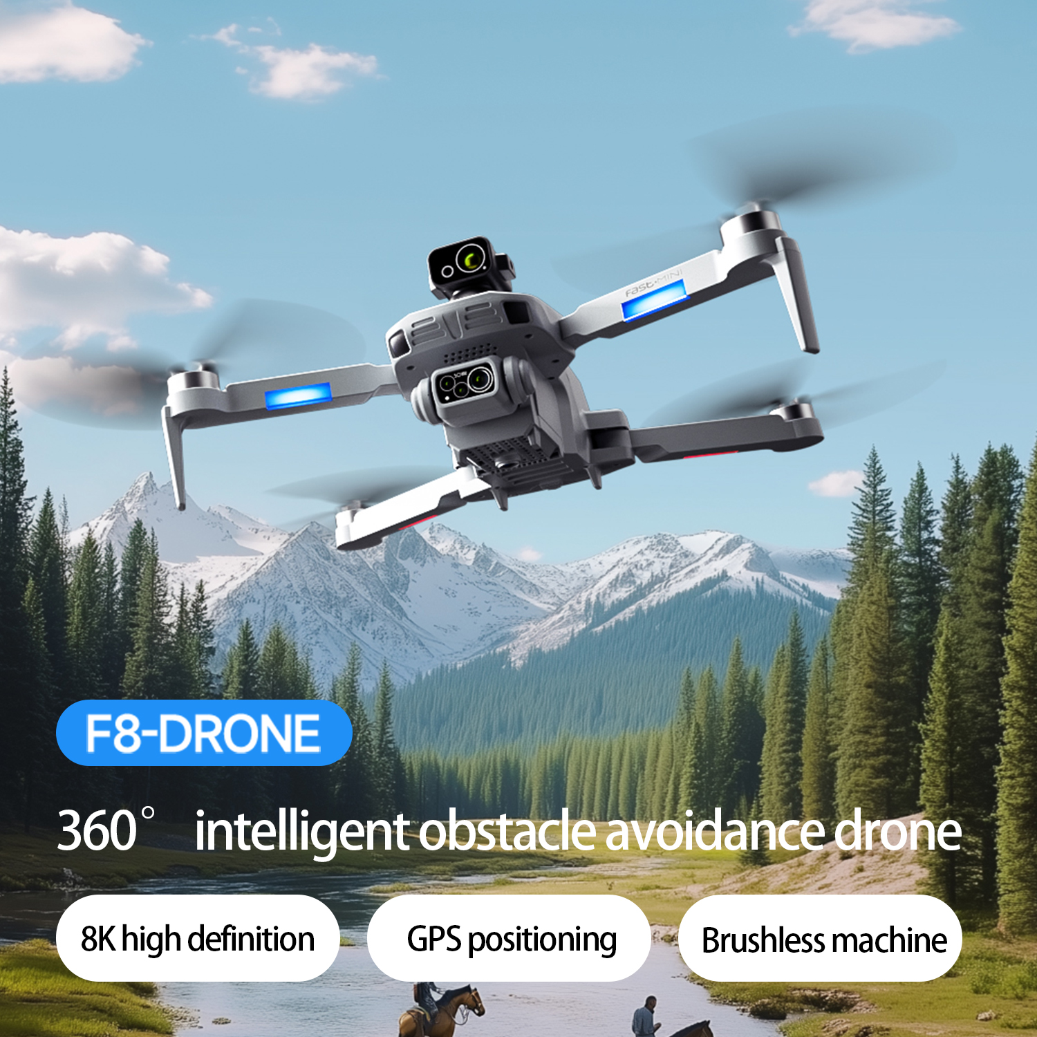 F8 max gps drone profissional  - Drone Camera Mount avaliação e preço