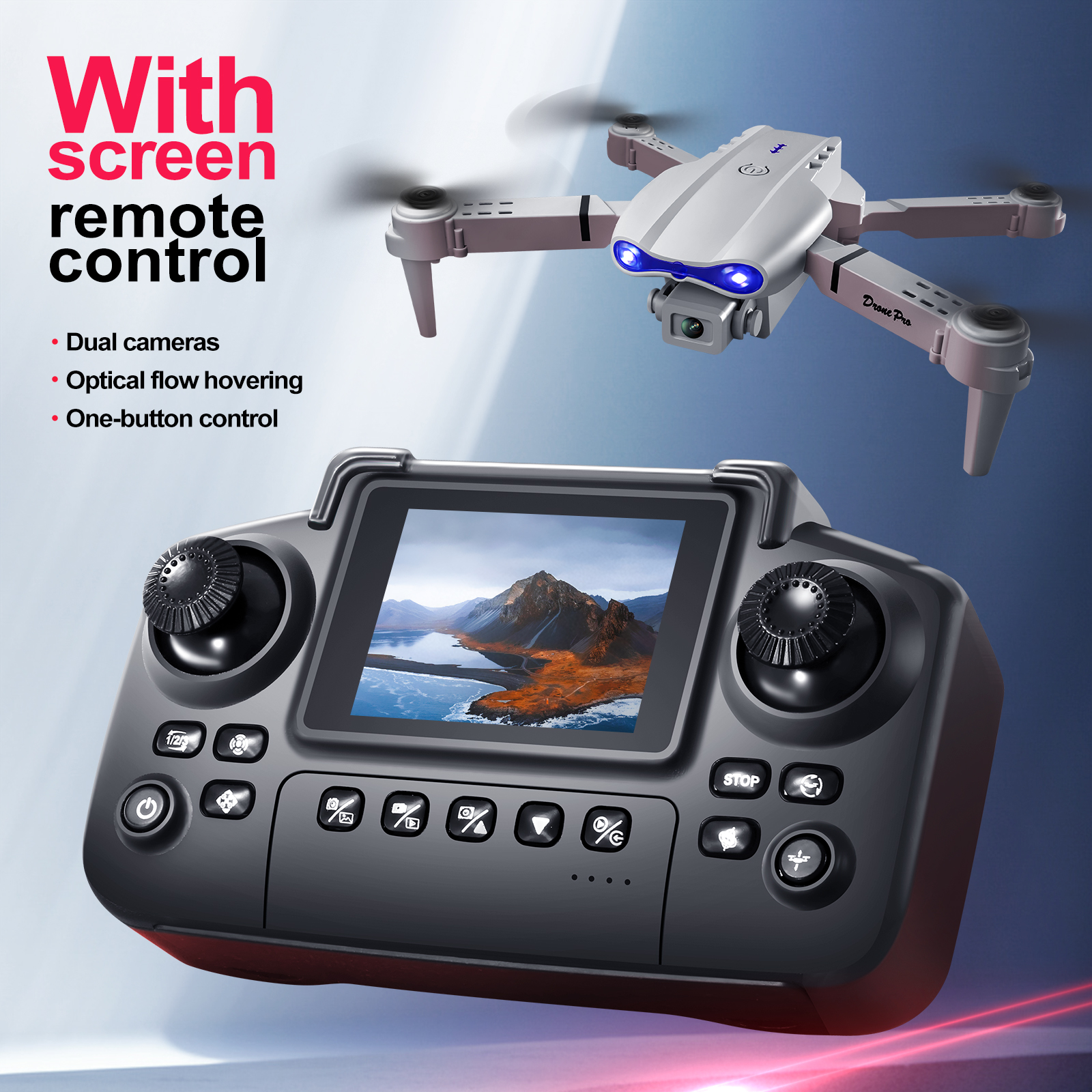 2025 novo drone atualizado e88 - Drone Camera Hd avaliação e preço