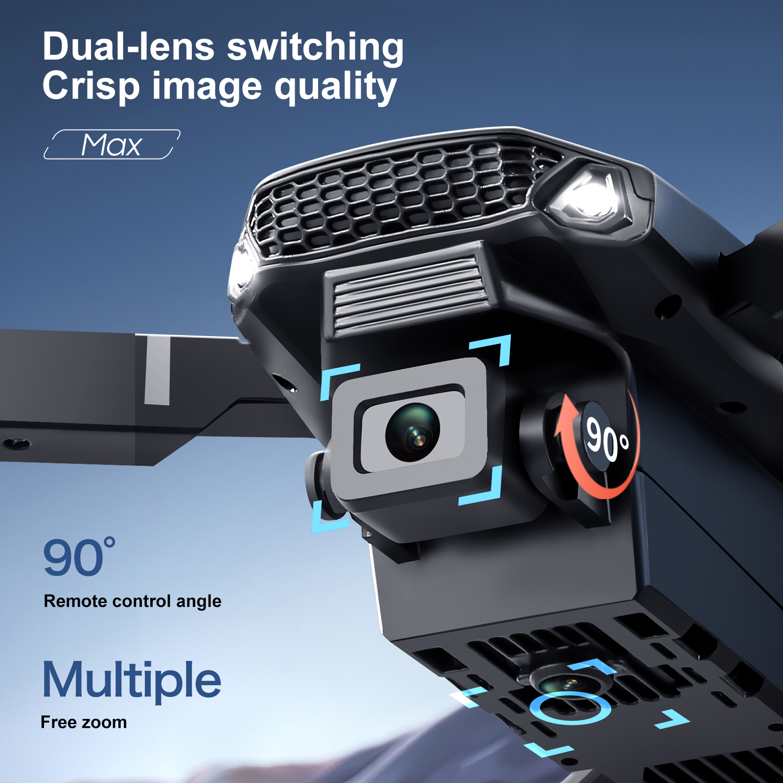 2025 novo drone atualizado e88 - Drone Camera Hd avaliação e preço