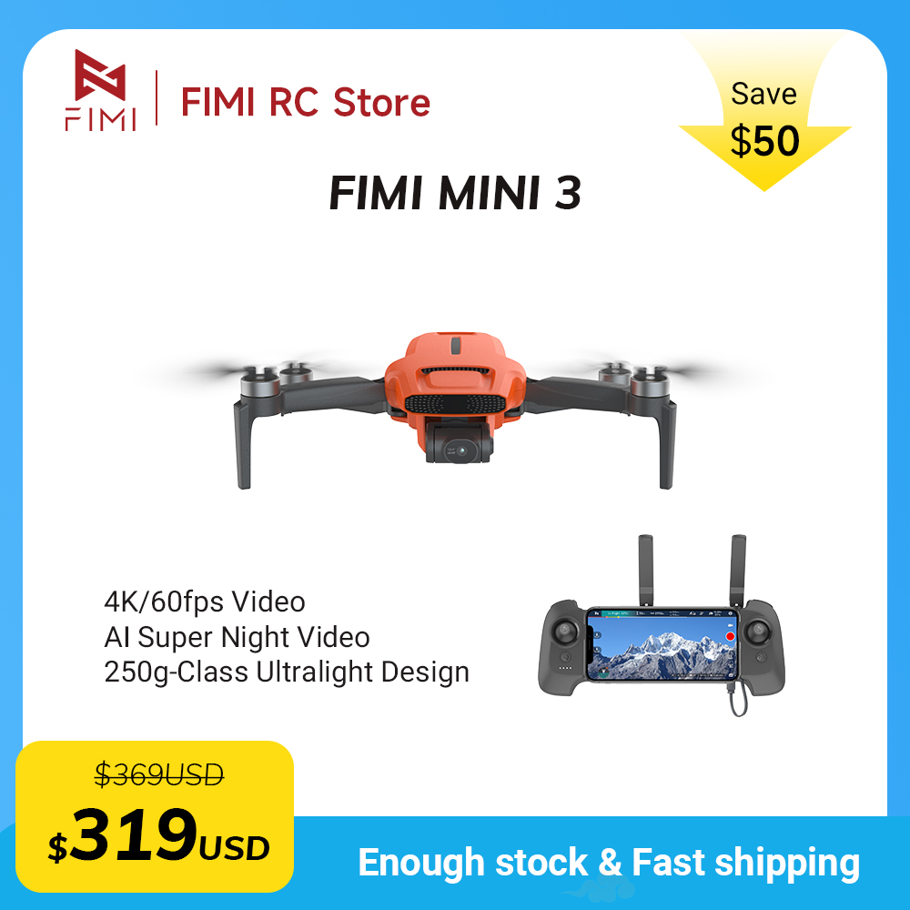 Drone FIMI MINI 3 com Câmera 4 - Drone Camera With Gimbal avaliação e preço