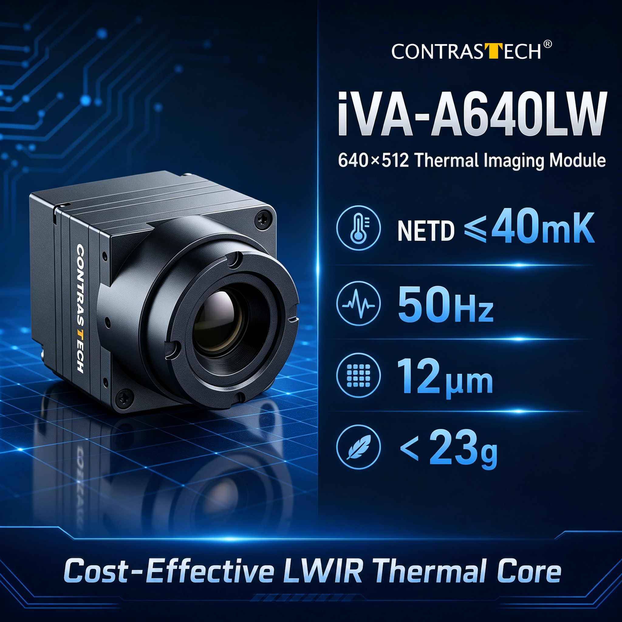 Módulo de Imagem Térmica LWIR  - Drone Camera Thermal avaliação e preço