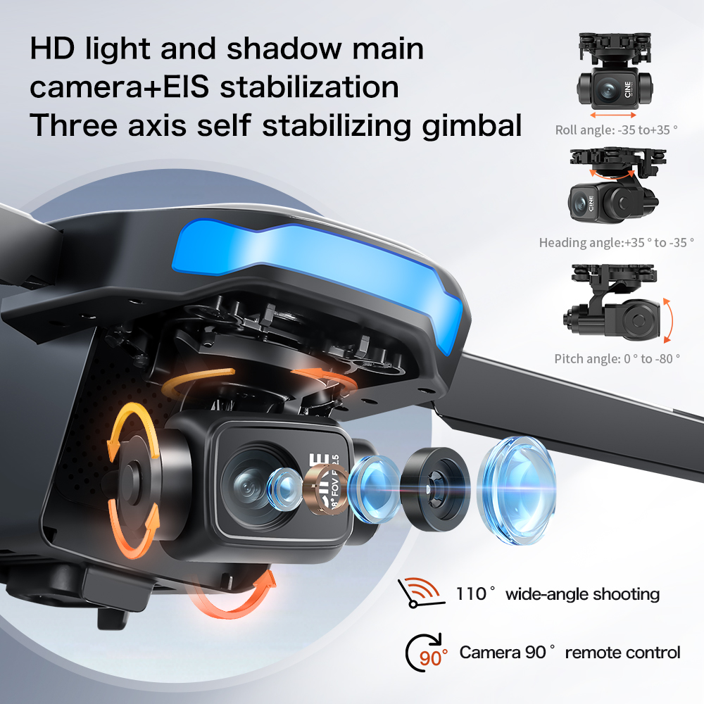 Novo Drone S-X1 MAX GPS 8K Pro - Drone Camera Professional avaliação e preço