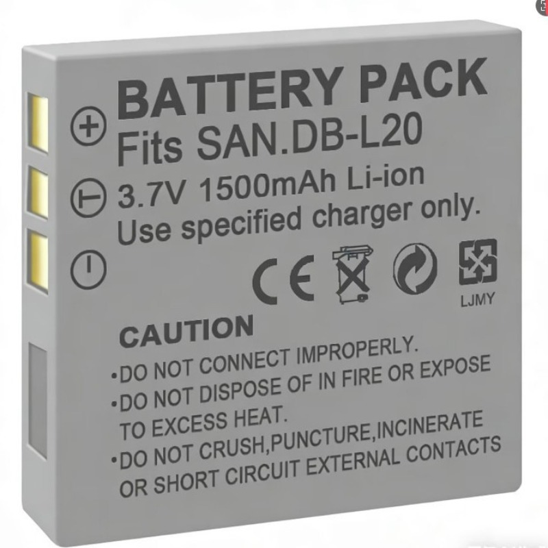 Bateria 3.7V 1500mAh DB-L20 pa - Drone Camera Action avaliação e preço