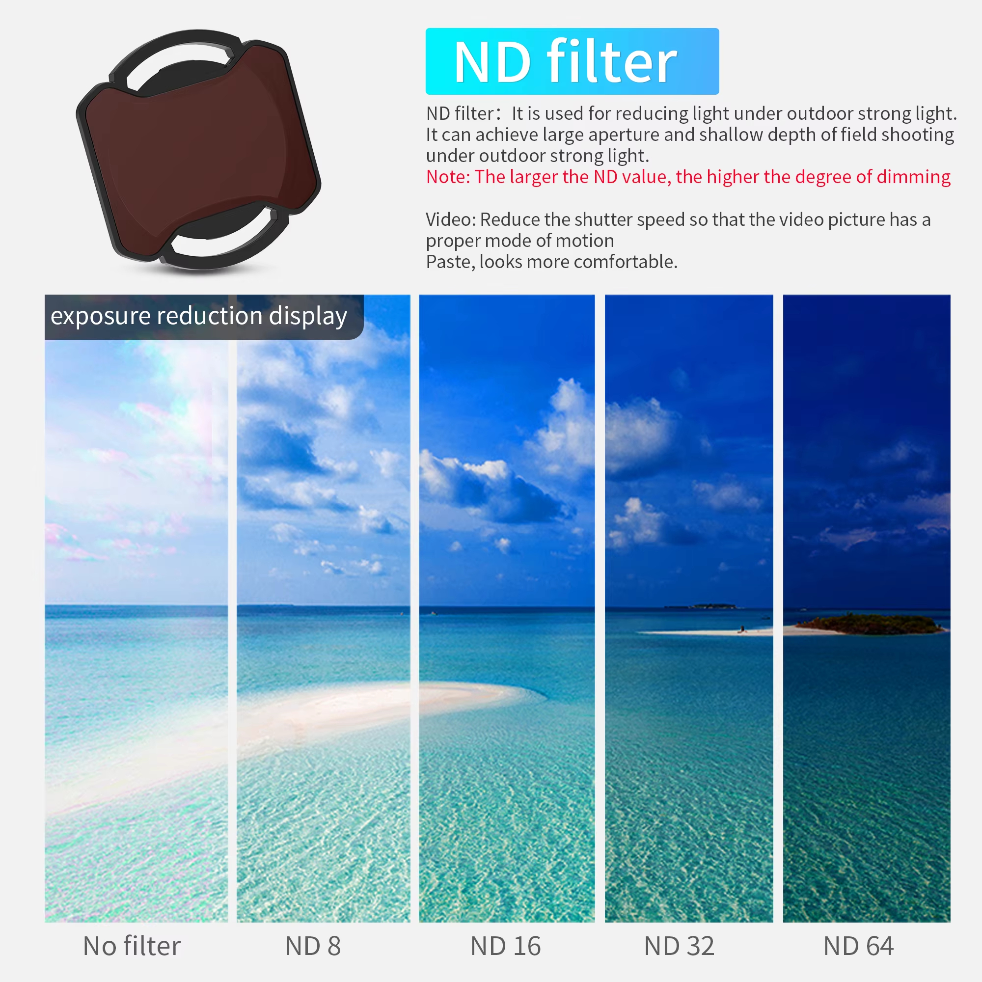 Filtro nd rcstq para dji avata - Drone Camera Filter avaliação e preço